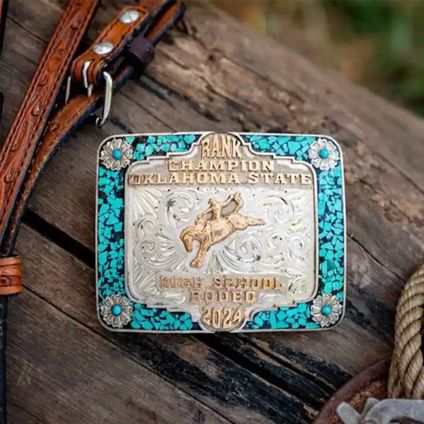 Astoria Turquoise Belt Buckle 
